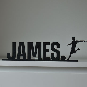 Personaalne puidust nimesilt - S