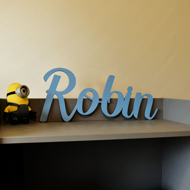 Personaalne puidust nimesilt - L