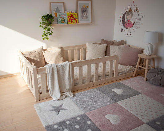 Puidust Laste Põrandavoodi Ro