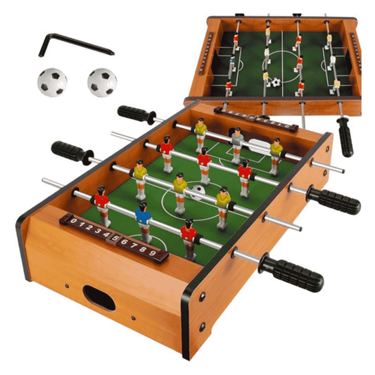 Puidust lauajalgpalli komplekt