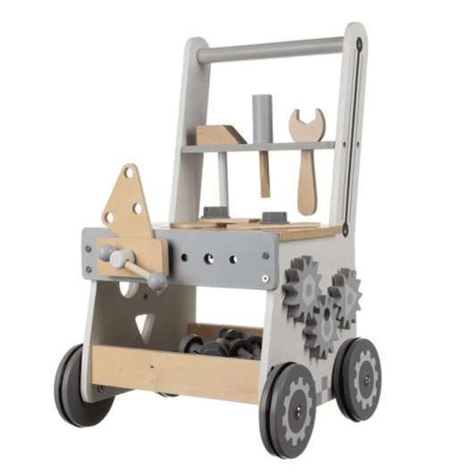 Laste töötuba 3-ühes puidust tööriistadega - ideaalne komplekt!