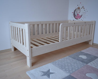 Likke lastevoodi täispuidust, vastupidav ja ajatu Skandinaavia stiil