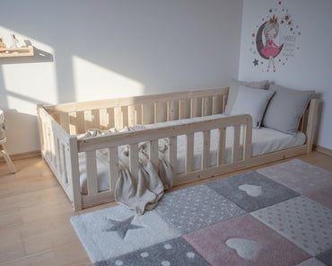 Täispuidust Põrandavoodi lastele "Ro"