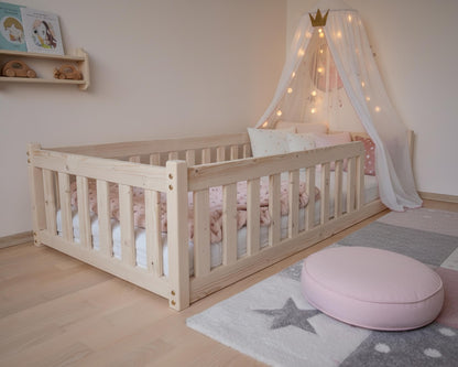 Printsessi voodi lastele