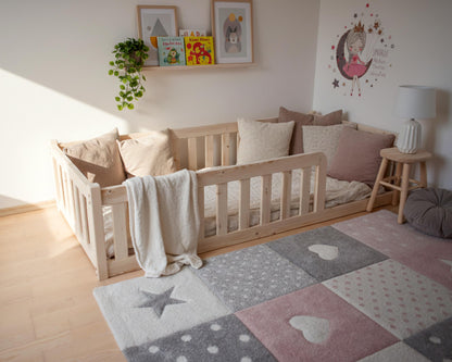 Puidust Laste Põrandavoodi Ro