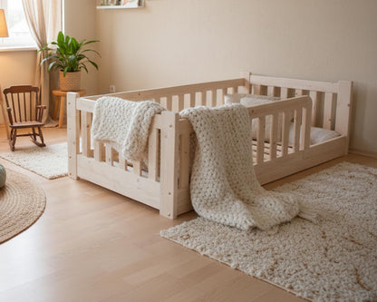 SOVA voodi mugavaks ja turvaliseks magamiseks väikelastele