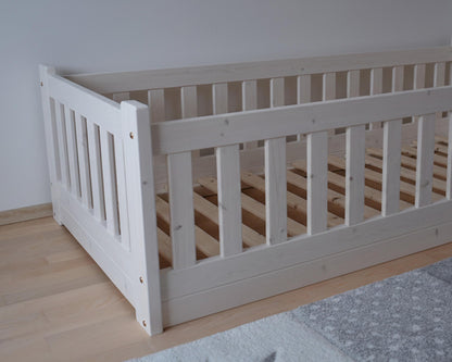 Täispuidust laste voodi, lihtne kombineerida erinevate sisekujundustega