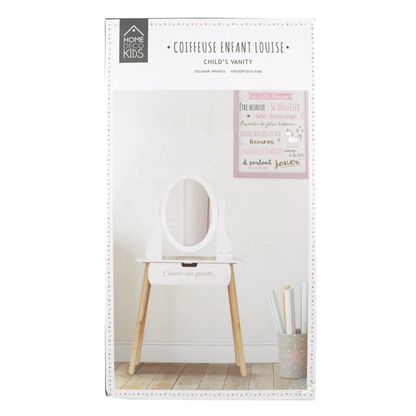 Laste puidust tualettlaud