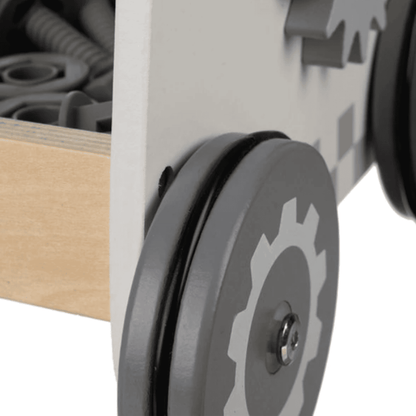 Laste töötuba 3-ühes puidust tööriistadega - ideaalne komplekt!